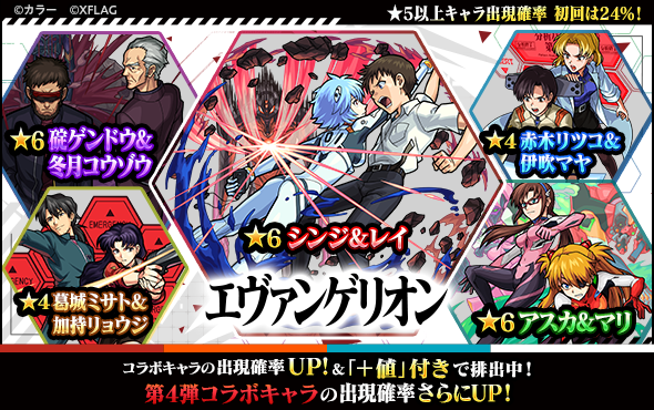 モンスト みんなのガチャ結果 コラボキャラ15体pu ガチャ エヴァンゲリオン が登場キタ ゚ ゚ モンスト みんなのガチャ結果 コラボキャラ15体pu ガチャ エヴァンゲリオン が登場キタ ゚ ゚
