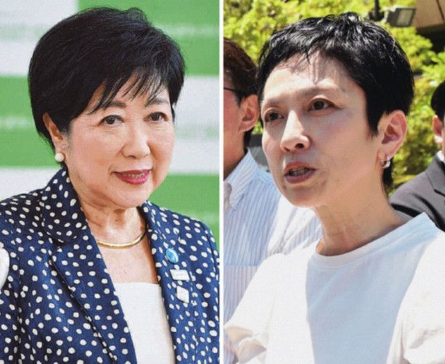 【小池vs蓮舫】蓮舫氏、早くも小池氏にじわじわと差を広げられ、立憲内「蓮舫氏に挨拶しても無視される」