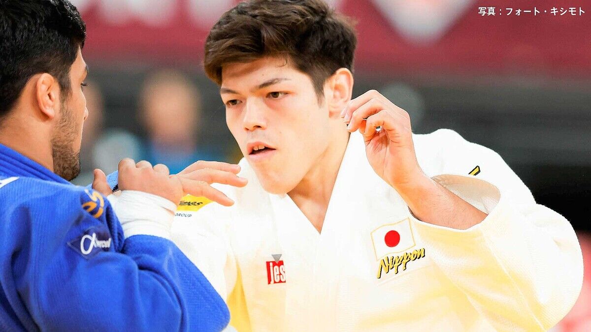 【柔道】90K級・村尾三四郎が金メダル王手！23歳「令和が地元フランス選手を一蹴　会場騒然