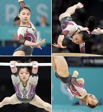 【パリ五輪女子体操】日本 団体で決勝進出「とても楽しい雰囲気で演技がずっとできた」