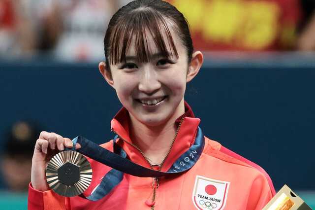 【パリ五輪】卓球女子シングス　早田ひな銅メダル獲得！