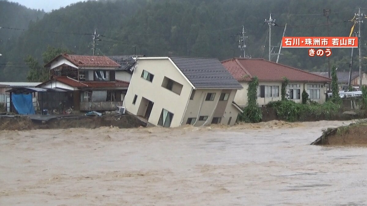 【能登豪雨】正月の地震より酷い。レベルが違う・・もう、わやくそや」　濁流に土砂崩落、住民ら眠れぬ夜