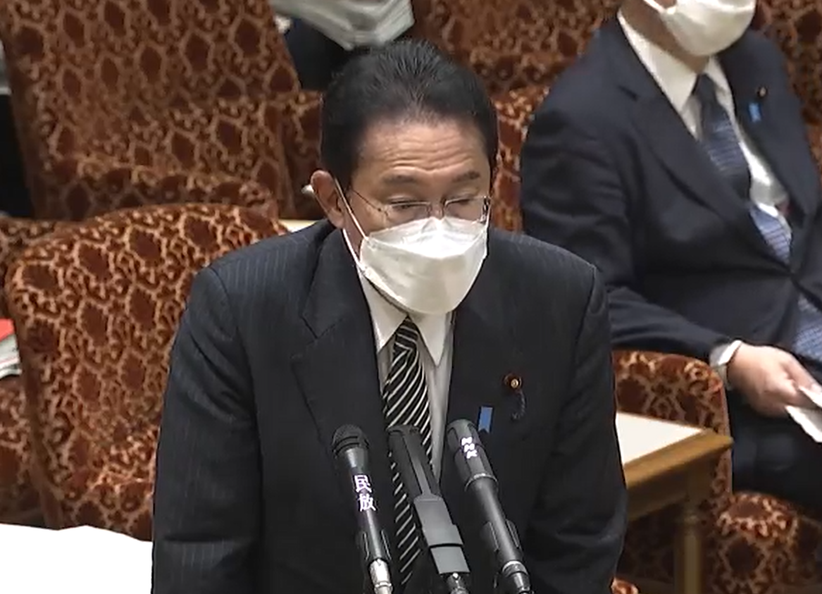 【注視と検討するだけw】岸田首相「私が責任持って解決」　旧統一教会問題