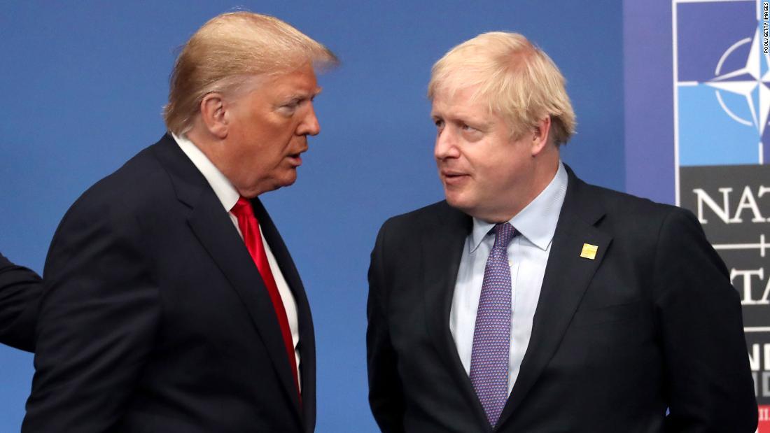 英ジョンソン元首相　トランプ大統領の発言巡り「アメリカが真珠湾で日本を攻撃したというのと同じだ」