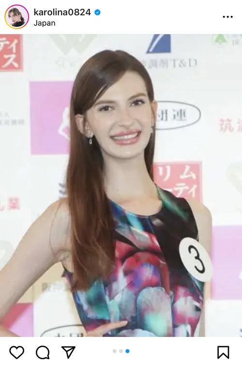 ウクライナ出身のモデル・椎野カロリーナ、日本国籍を取得し『ミス日本コンテスト』にエントリー「見た目が違っても私は日本人」  [muffin★]