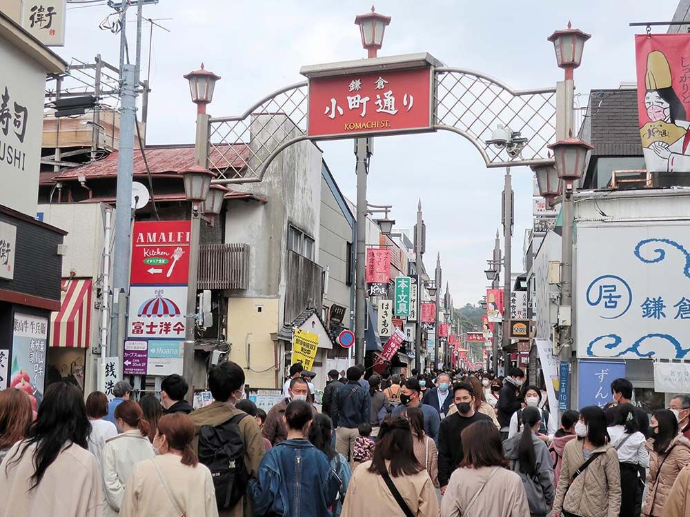 神奈川県　鎌倉の観光客密集度、京都・奈良の約10倍と「圧倒」