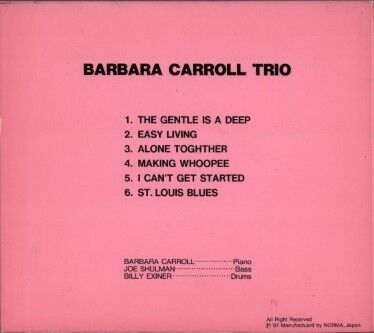 『バーバラ・キャロル』