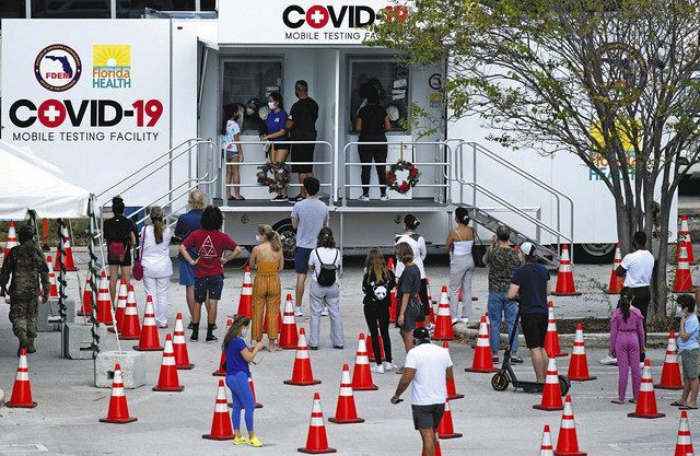 【新手のウィルス発生か】「新型コロナ」派生型「エリス」、米国で感染拡大　入院1万人超