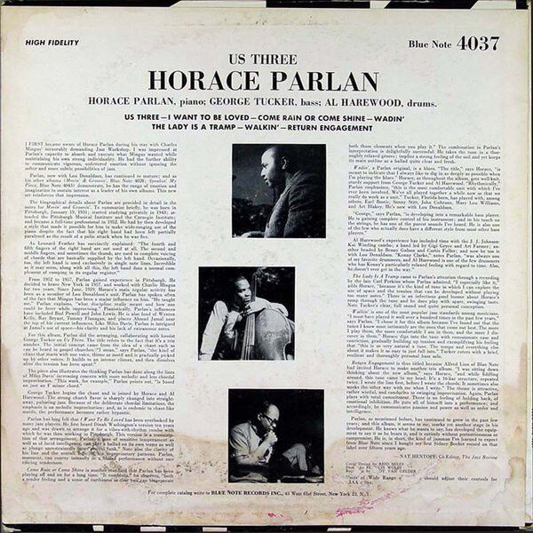 『ホレス・パーラン』