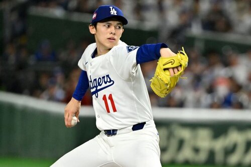 【MLB】佐々木朗希、デビュー登板に厳しい評価「非常に不安定」　3回1失点も…　5四球、押し出し、2盗塁も許す