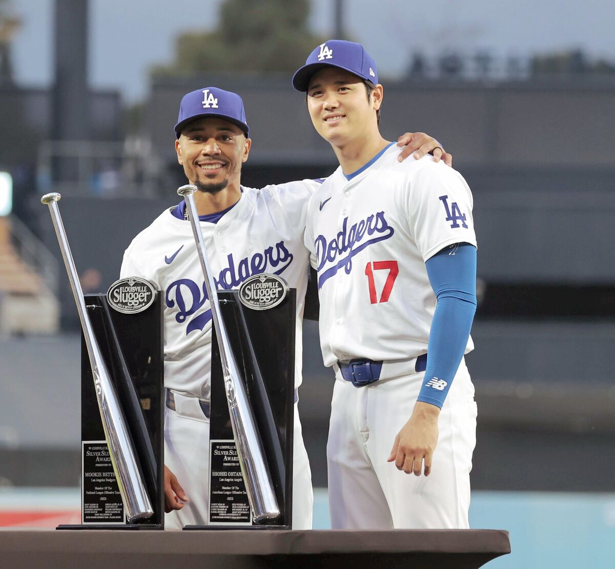 オタニさ～ん、シルバースラッガー賞の表彰式出席　エ軍での栄光も…ド軍ファン大歓声  [フォーエバー★]