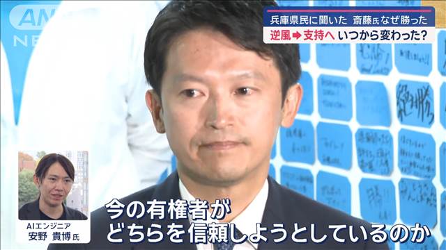【兵庫県民に聞く】「メディアは見ていない、tiktokとか。SNSは100%信じる｣｢パワハラはマスコミが勝手に作ってる。マスXとかで言ってる｣