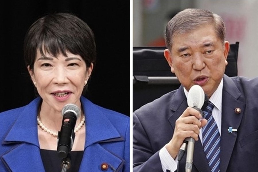 【開自民総裁選】 決選投票へ 1位高市氏 2位石破氏
