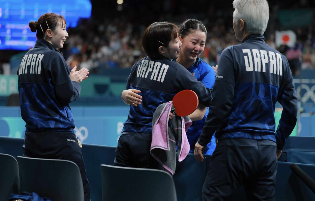 【巴里五輪】卓球女子が悲願の金メダルへ王手！宿敵・ドイツを下し１０日決勝へ…