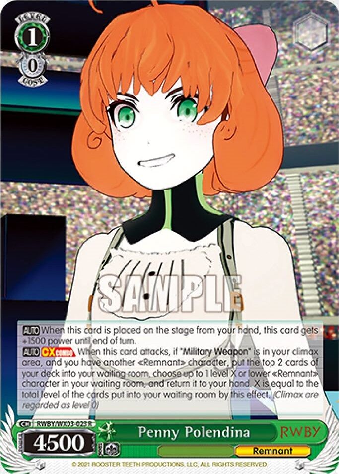 WSE- RWBY Booster(Green) : FreedomduoのCardGame<D>
