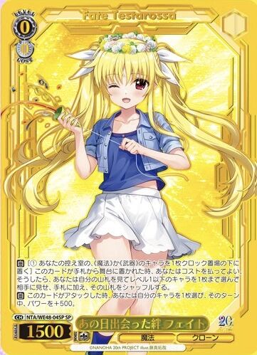 WS- Magical Girl Lyrical Nanoha 20th Anniversary Premium
