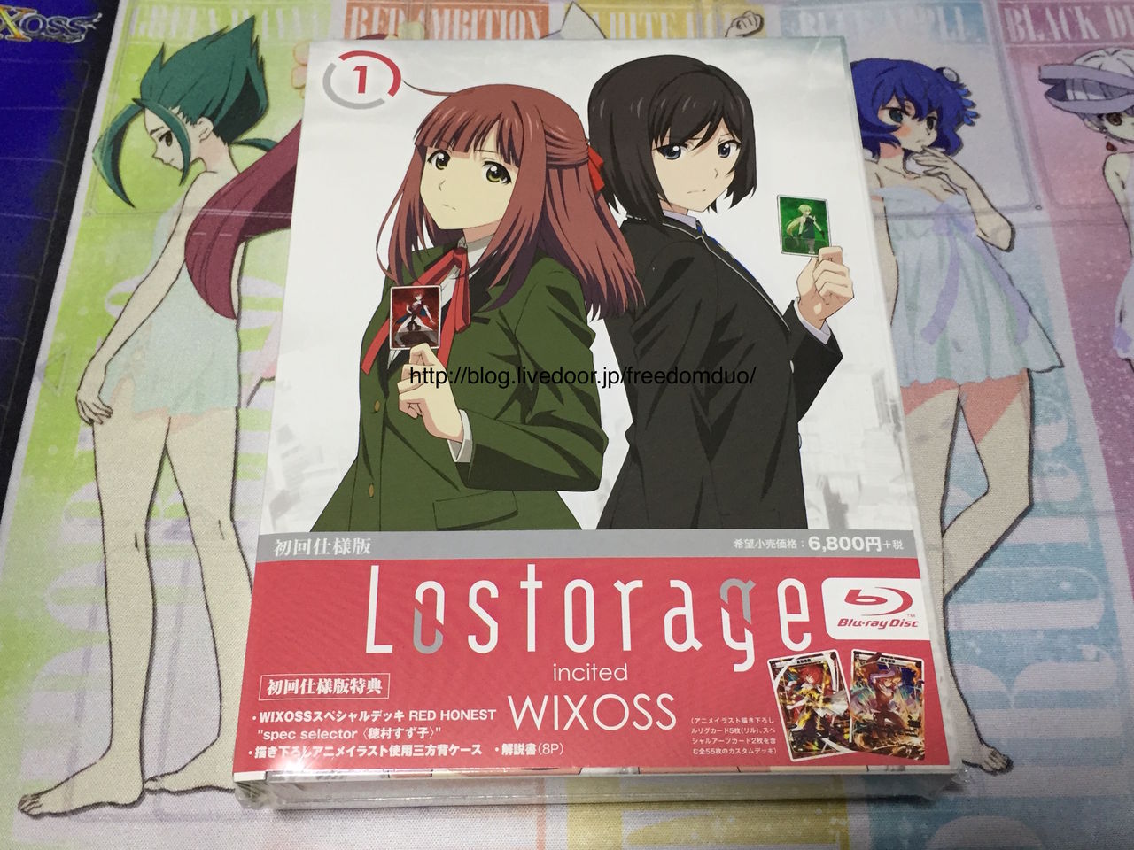 Lostorage Incited Wixoss Blu Ray 1 Freedomduoのcardgame V