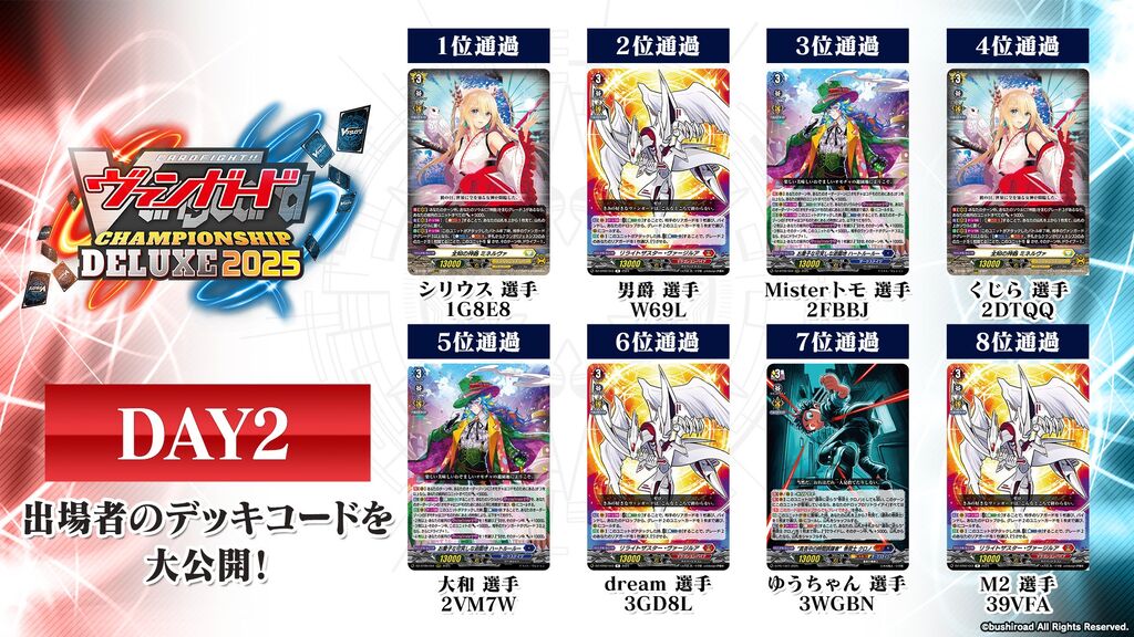 Cardfight!! Vanguard Championship Deluxe 2025 Japan Qualifier