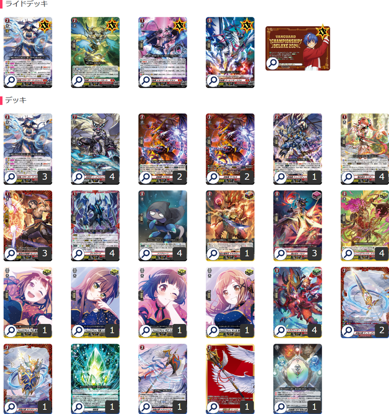 Cardfight!! Vanguard CHAMPIONSHIP DELUXES 2024 World finals Cardfight!! Vanguard CHAMPIONSHIP DELUXES 2024 World finals