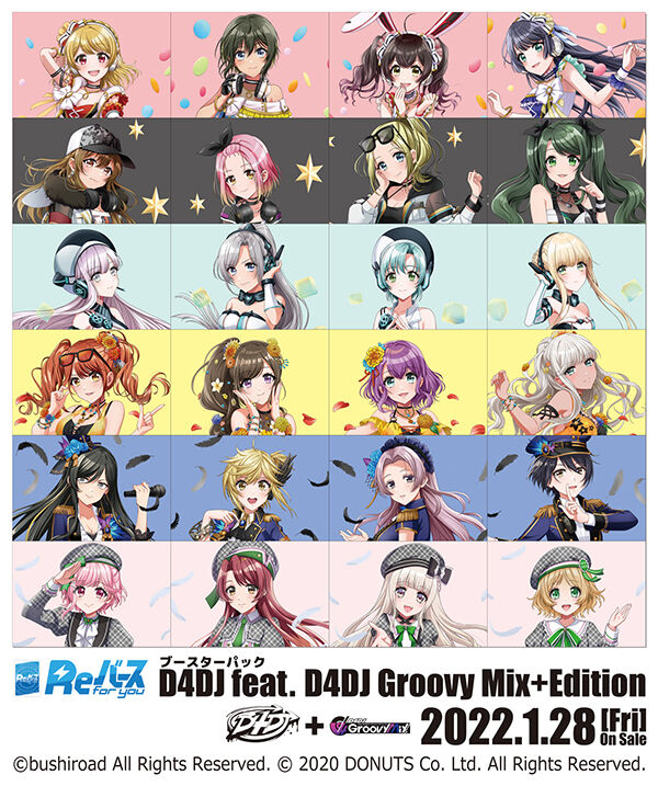 Rebirth for you- D4DJ feat. D4DJ Groovy Mix+Edition Booster 