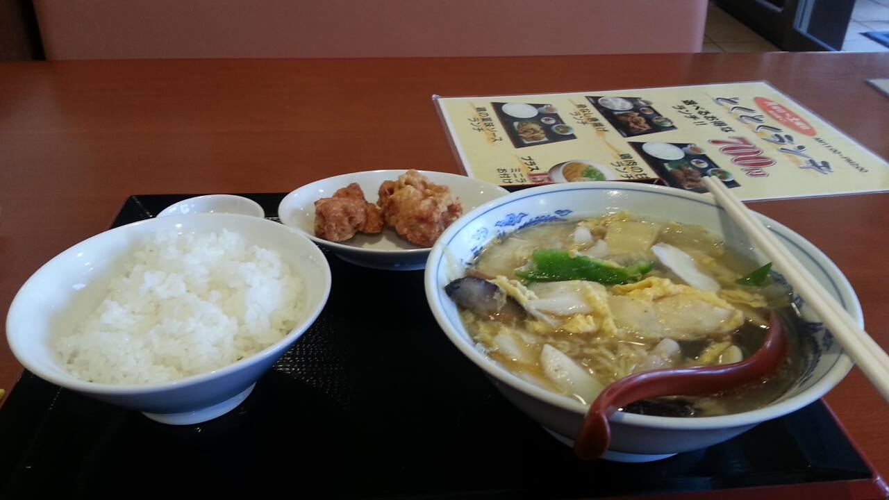 関西食べ歩き 上富田町 日替わりランチ 獅子林 かってきまま