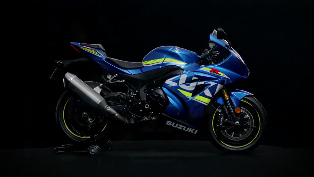 カッコイイ新型gsx R1000のプロモーション映像 エキゾーストック