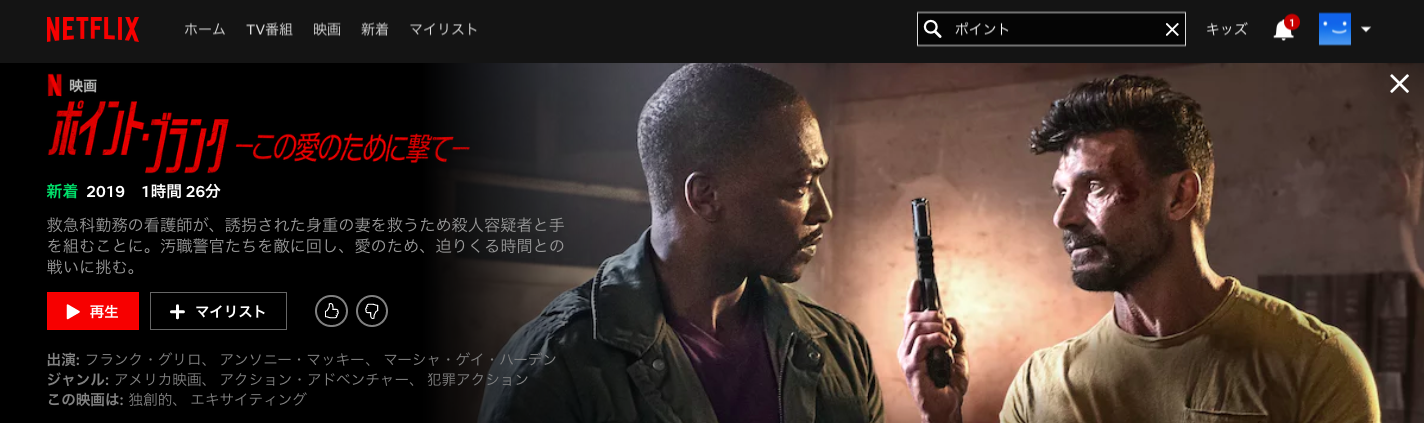 Netflix_ポイント・ブランク_この愛のために撃てのキャスト