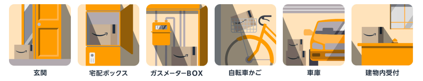 Amazon_置き配_場所