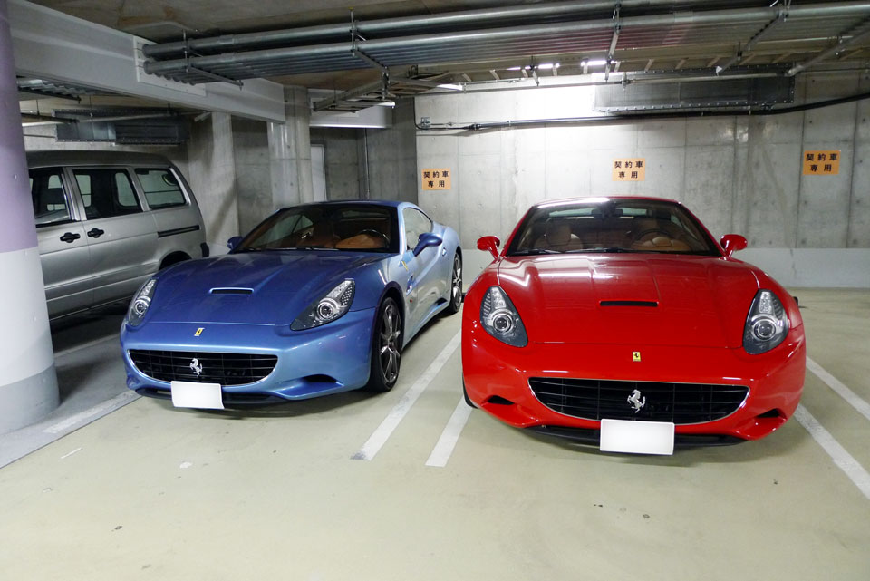 フェラーリ カリフォルニア ｔｔとｃｂｒと