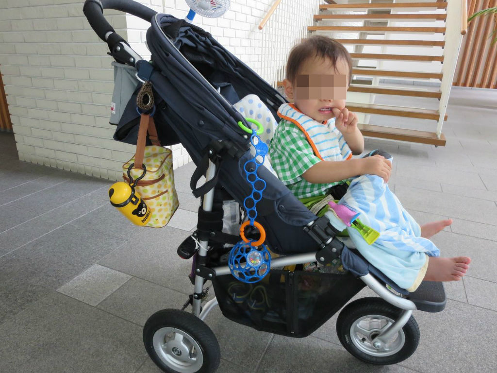 ベビーカーでのお散歩荷物 姉さん女房と息子と僕 ベビーカーでのお散歩荷物 姉さん女房と息子と僕