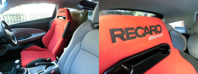 RECARO Millennium SR-3 セミバケットシート 赤（Yahoo!オークション 