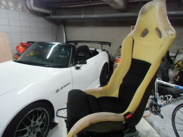 レカロ スポーツシェル SP-G-FDカーボン レール作製＋取付 ホンダ 