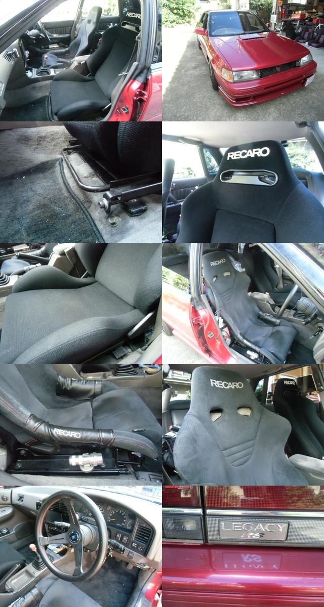 スバル レガシィbc タイプrs レカロ スポーツシェル Rs G スバル レガシィbc タイプrs レカロ スポーツシェル Rs G
