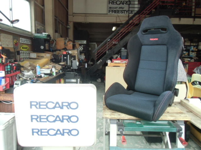 レカロ is84 SR3 黒アルカンターラ仕様 ホンダ純正タイプR用 部分張替+
