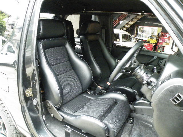 ジムニー JB23 レカロ セミバケ用 シートレール 運転席用