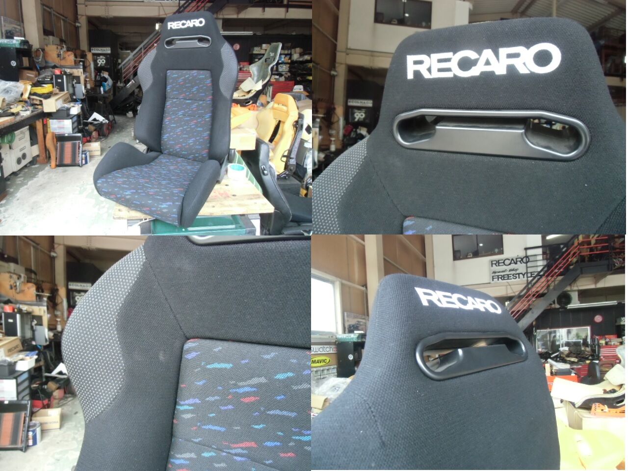 レカロ is84 SR3ミレニアム黒 SR3 ルマン120C メンテナンス＋ヒーター 