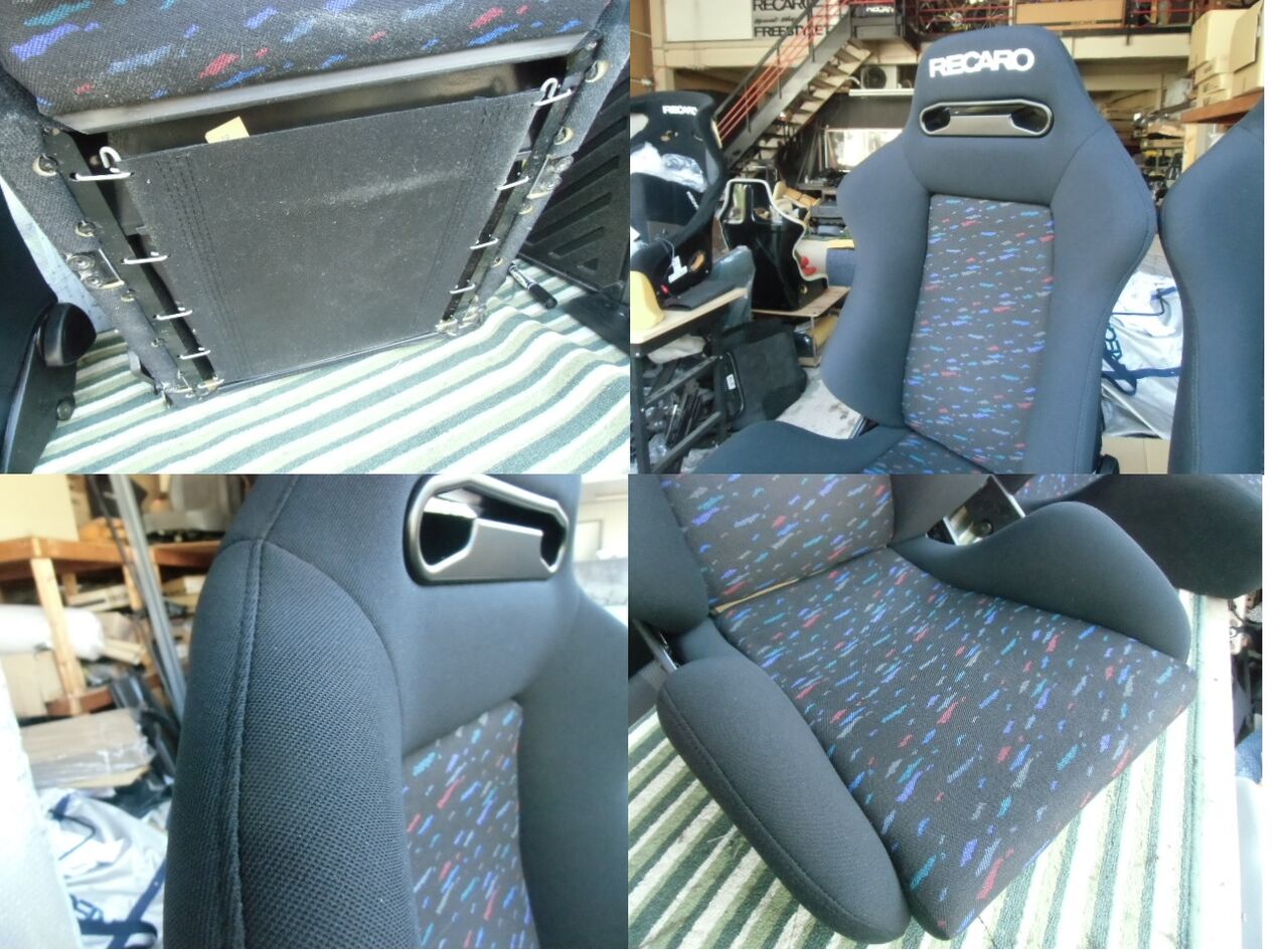 レカロ is84 SR2 120ルマンカラー 2脚 フルメンテナンス ホンダ N-ONE 