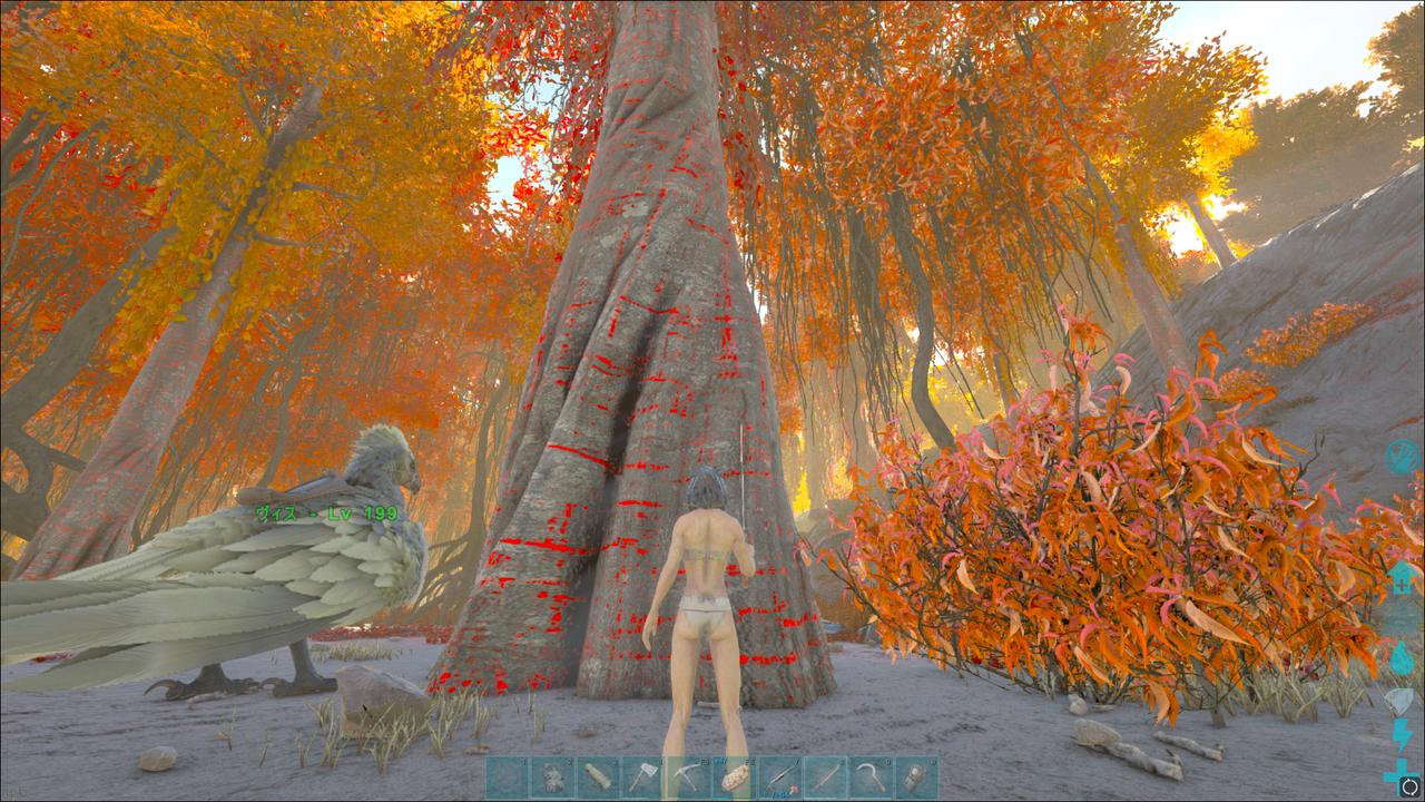 Ark Survival Evolved クリスタルアイルズで木炭を大量に入手する方法 Crystal Isles しゃけのdaylog