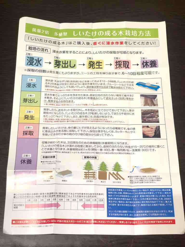 ベランダで椎茸の原木栽培に挑戦してみます ５０代の時間の使い方 Blog