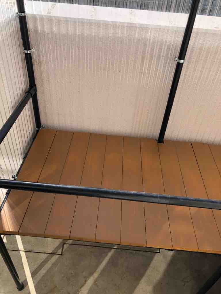 イレクターパイプでdiy ベランダ編 続 その２ 40代の時間の使い方 Blog