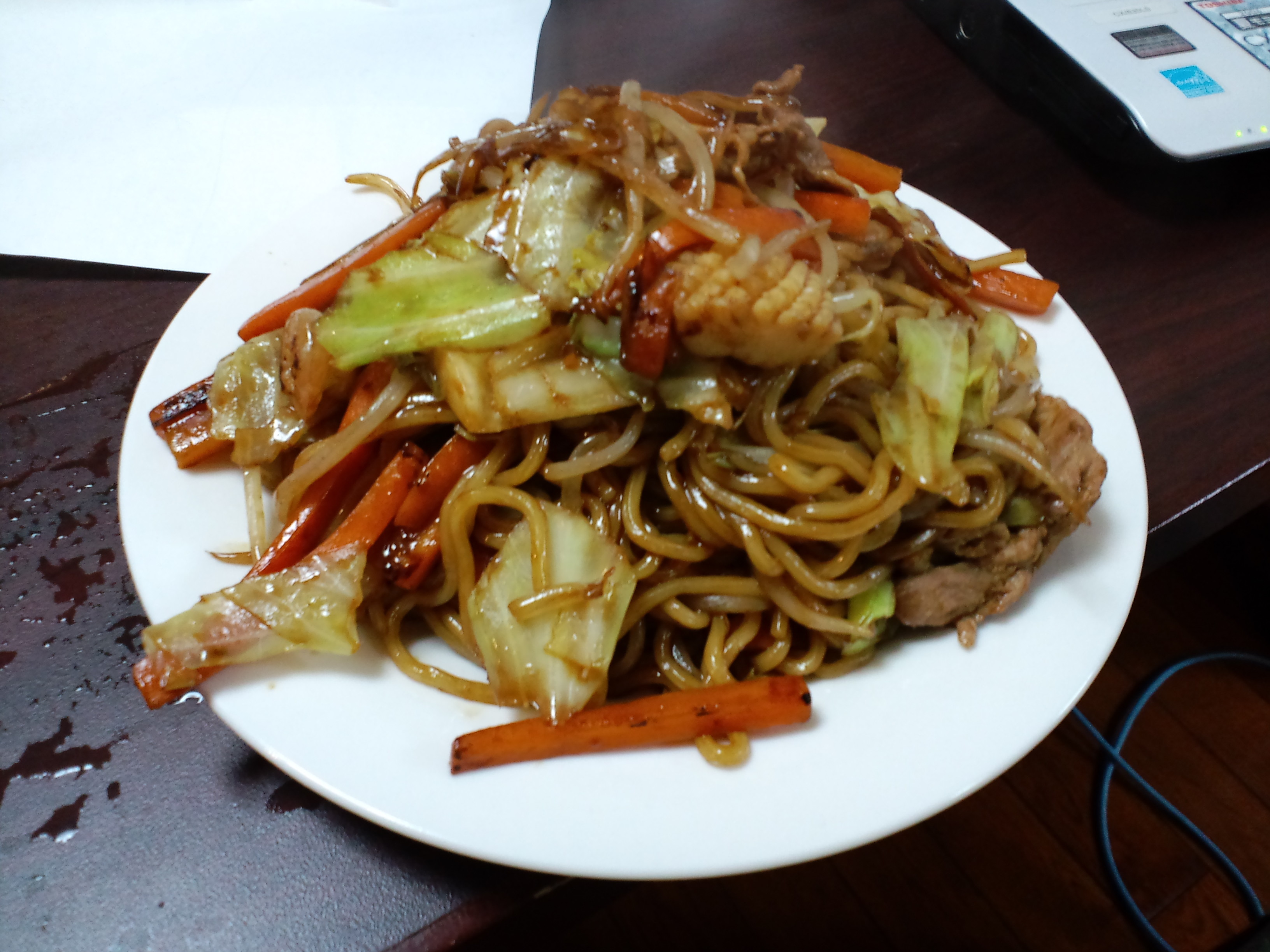 ソース焼きそば 新人の料理日記