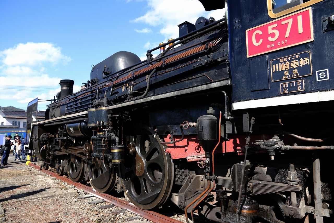 貴重】ICI型テンダー機関車 C581 プレート C58型 蒸気機関車プレート