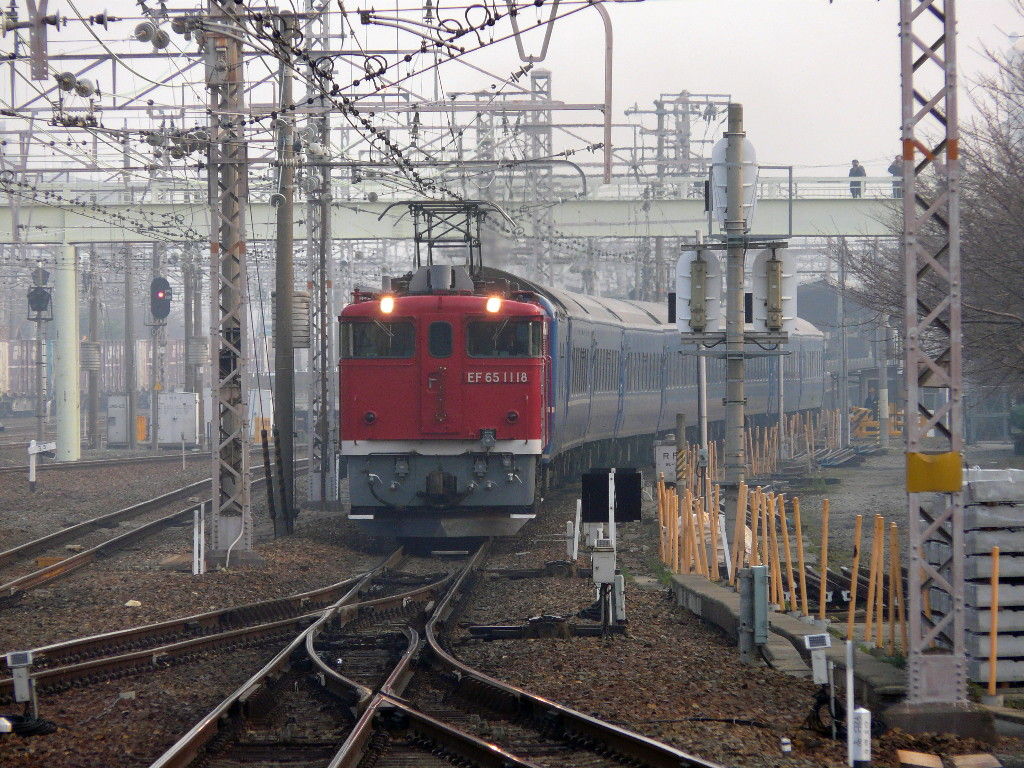 寝台急行 銀河 EF65 1118 : 瀬戸内からDeparture
