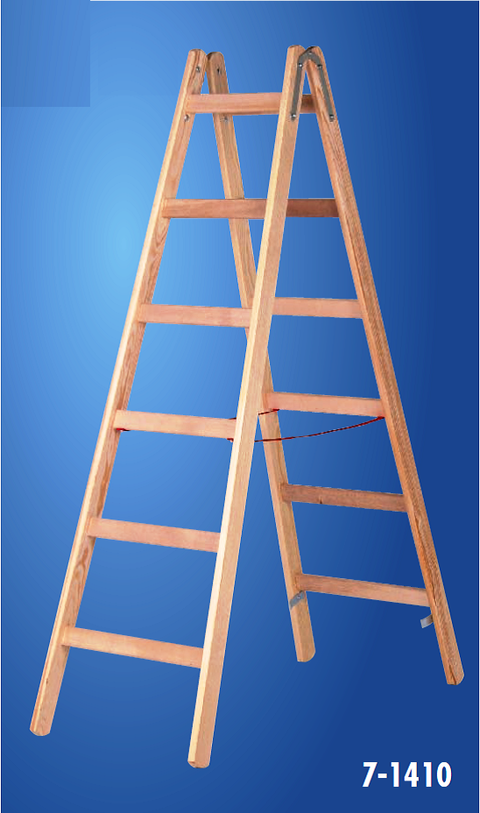 hymer_7141_wooden_freestanding_double-sided_rung_ladder