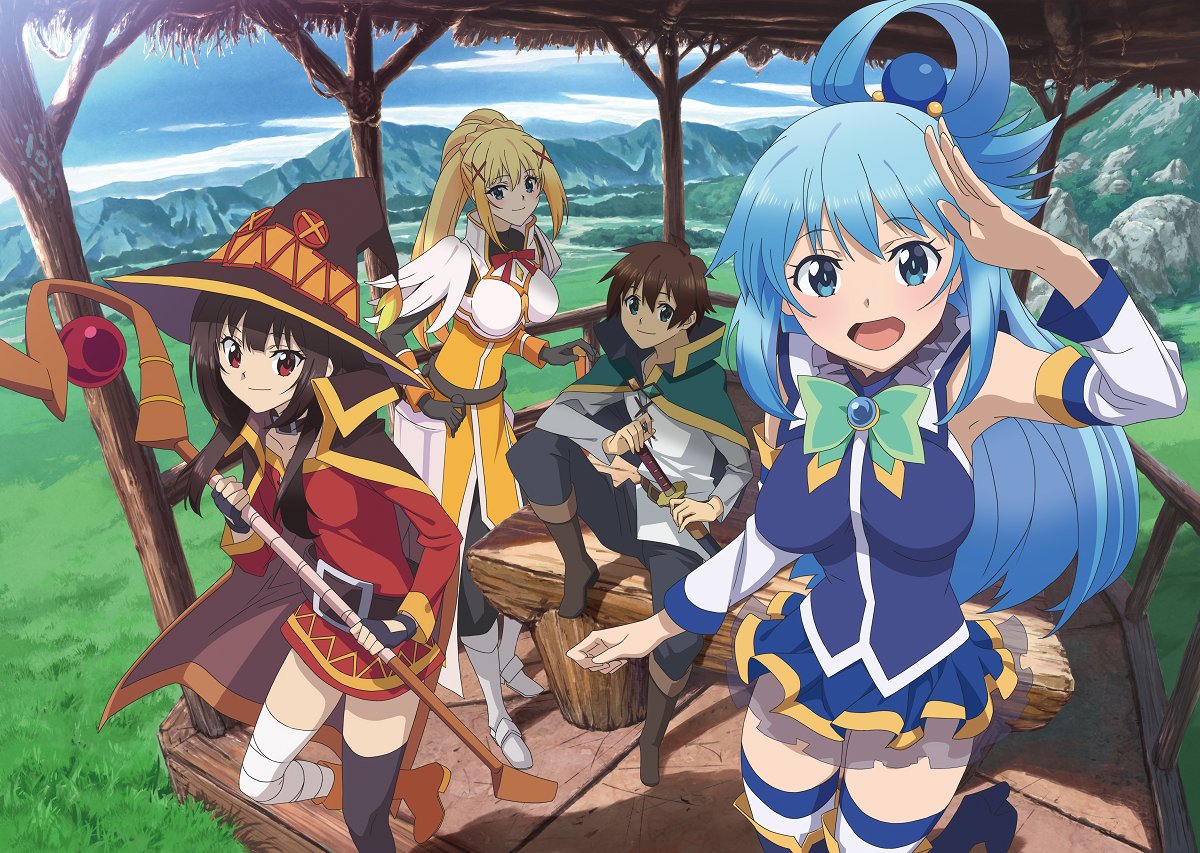 このすば 新作アニメの制作決定 告知ビジュアル 海外の反応 フロムoverss このすば 新作アニメの制作決定 告知ビジュアル 海外の反応 フロムoverss