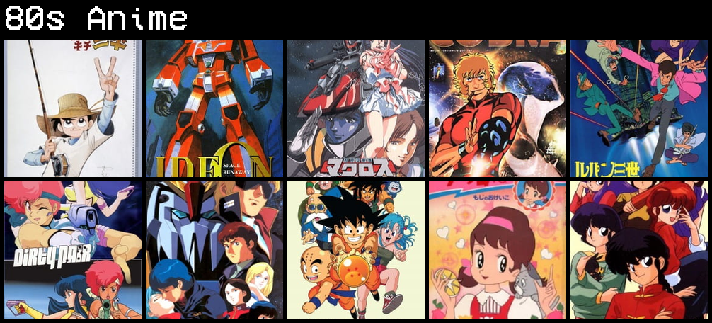 1980年代の名作アニメはこれだ 海外の反応 フロムoverss