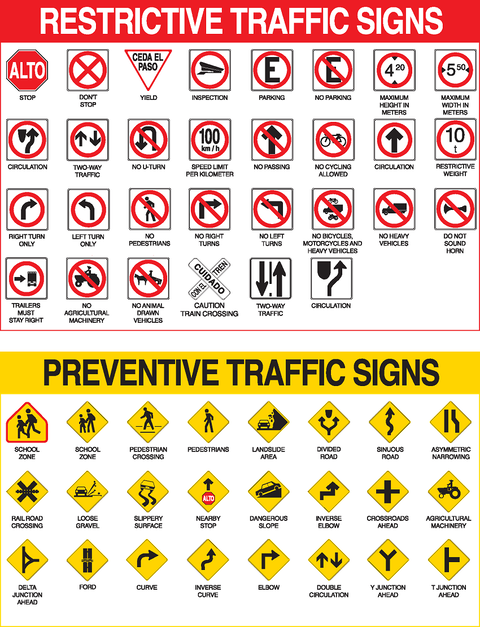 mexico roadsigns 1