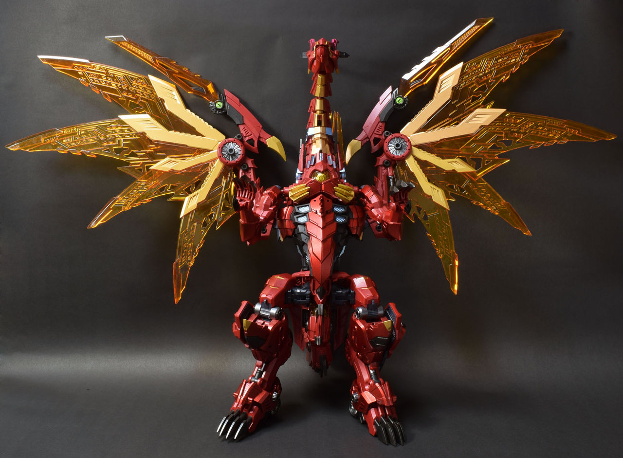 PerfectEffect PE DX09 Mega Dragon transforms Invincible