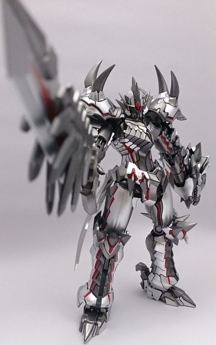 バンダイ G-RANK HENKEI LIOLAEUS ウェザリングシルバー G級変形リオレウス 希少種ウェザリングシルバー（モンスターモード編