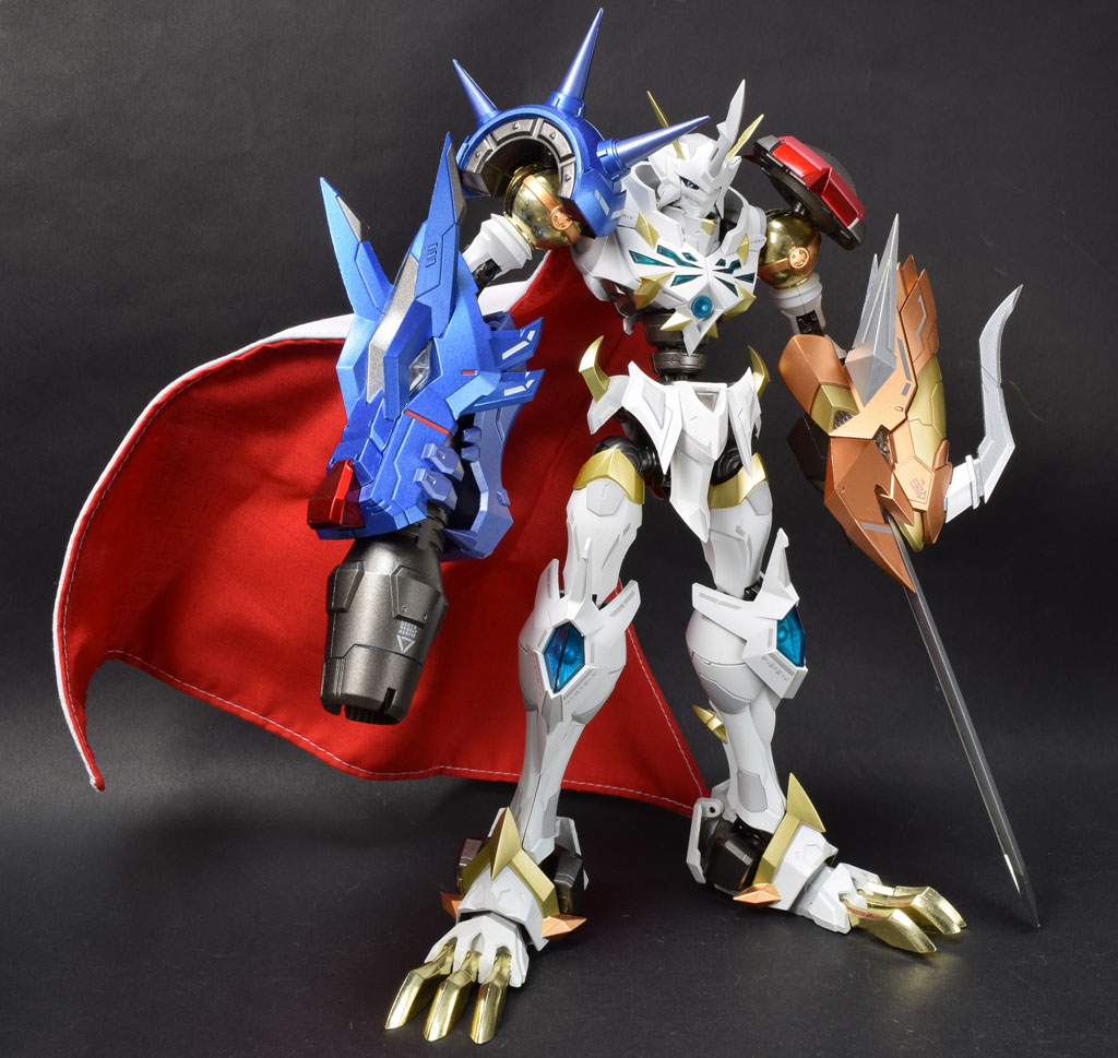 ☆絶版品☆ デュークモンX EX First 合金 SKELETON Duke-X フィギュア